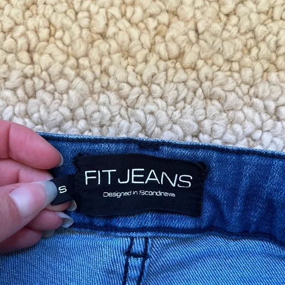 FITJEANS Women's Baggy Jeans Size Small - Picture 4 of 6